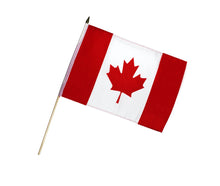 Load image into Gallery viewer, Canada Flag 12&quot; X 18&quot; inch Stick Flag (12 Pack)
