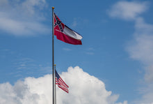 Load image into Gallery viewer, US Mississippi State Flags - 3x5&#39; Flag from Sturdy 100D Polyester - Canvas Header Brass Grommets Double Stitched from Wind Side
