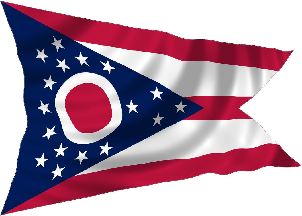 US Ohio State Flags - Ohio Flag - 3'x5' Flag from Sturdy 100D 
