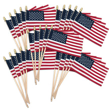 Load image into Gallery viewer, 4 x 6 inch. Stick Flags with SpearTop ( Pack of 12)
